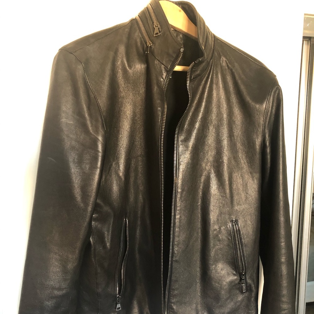 Men’s John Varvatos Leather Jacket